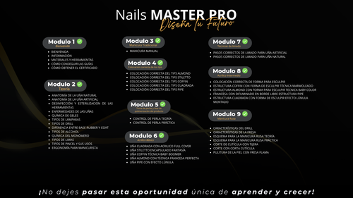 💅 Nails Master Pro — Máster en Uñas Acrílicas