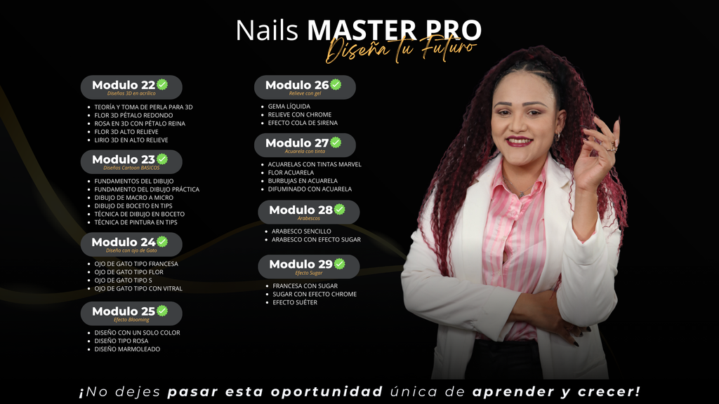 💅 Nails Master Pro — Máster en Uñas Acrílicas